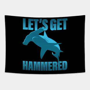 Let's Get Hammered - Hammerhead Shark Tapestry