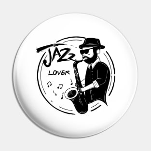 Jazz Lover Pin