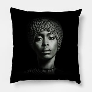 Erykah Badu Vintage Pillow