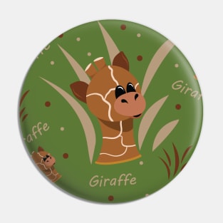 Super cute Giraffe Pattern Pin