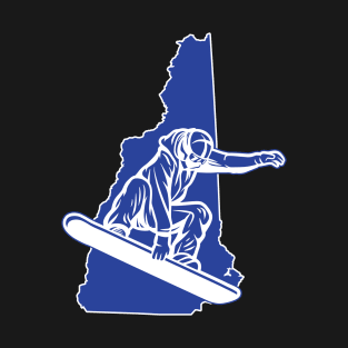 New Hampshire Snowboarder T-Shirt