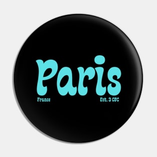 Paris France Est. 3 CBC Pin