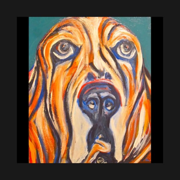 Basset-Hound Closeup by Jeneralarts