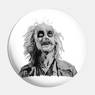 Beetlejuice Pin