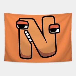 N | Alphabet Lore Tapestry