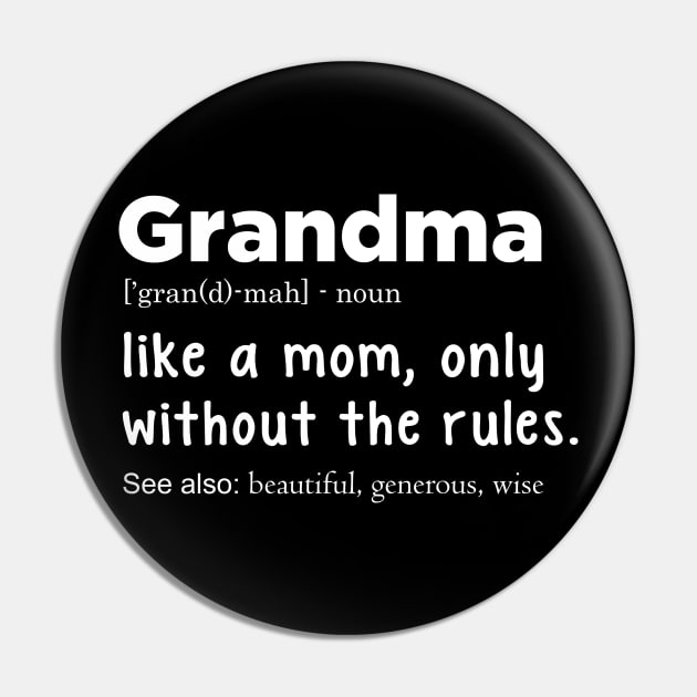 Grandma Funny quote Pin by Imutobi