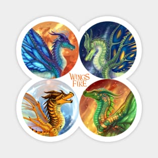Wings of Fire - Lost Continent Pantala Heroes Magnet