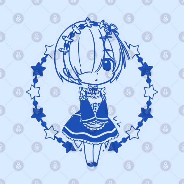 Re:Zero Rem『レム』 by mushopea