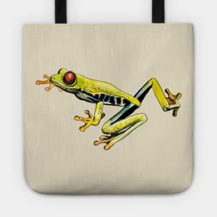 green frog Tote