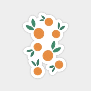 Minimalist Oranges Magnet