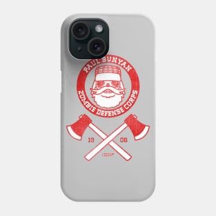 Paul Bunyan Zombie Defence Corps Phone Case