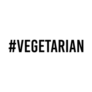 Hash Tag VEGETARIAN T-Shirt