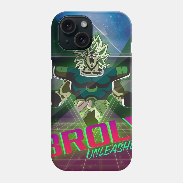 Broly Unleashed Phone Case by invazive