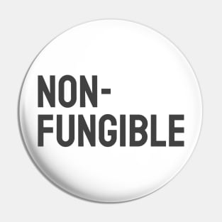 Non-fungible - NFT Pin