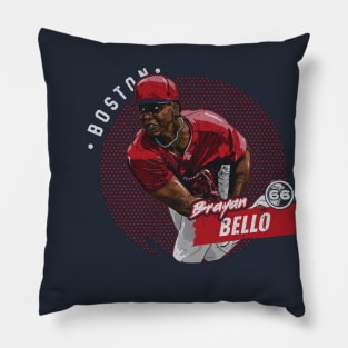Brayan Bello Boston Dots Pillow