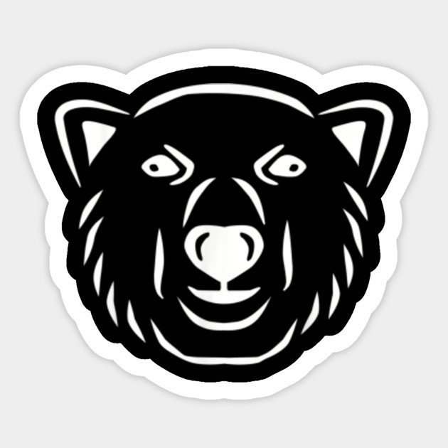 Polar Bear Head Tshirt Polar Bear Head Sticker Teepublic