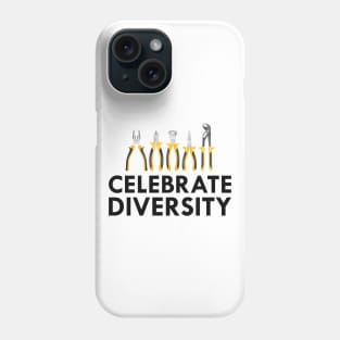 Electrician - Celebrate Diversity Phone Case