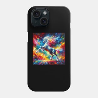 Unicorn Study - Fantasy AI Phone Case