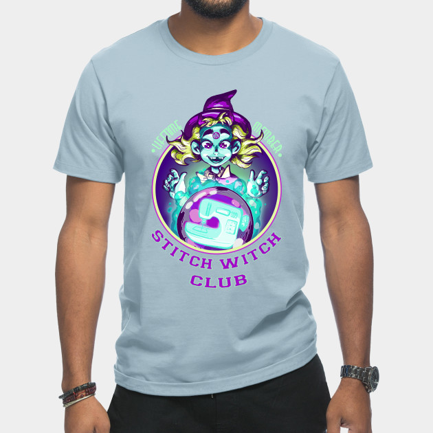 Discover Stitch Witch Club - Witchcraft - T-Shirt