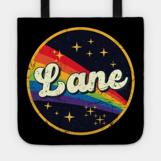 Lane // Rainbow In Space Vintage Grunge-Style Tote