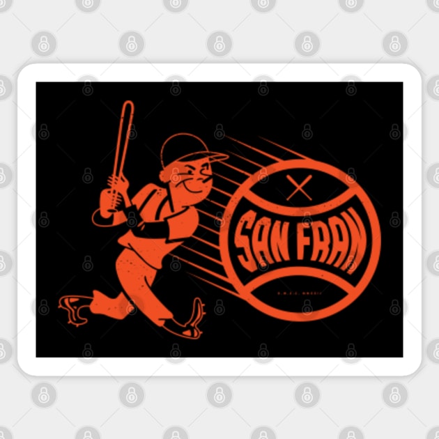 MLB SAN FRANCISCO Giants Throwback Logos Print Baseball 100% -  Hong  Kong