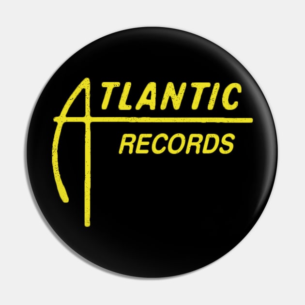 Atlantic Records 60s-70s logo Pin by SubwayTokin