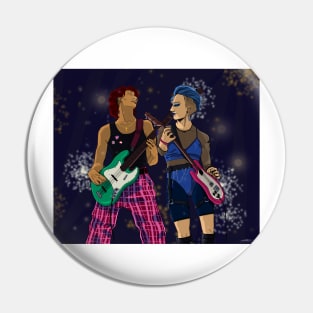 WLW rockstars Pin