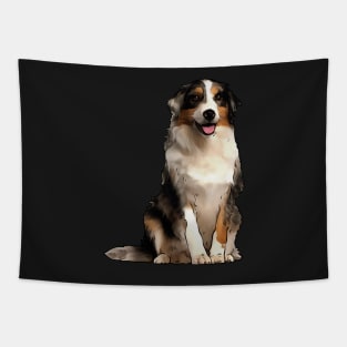 Australian Shepherd Dog Tapestry