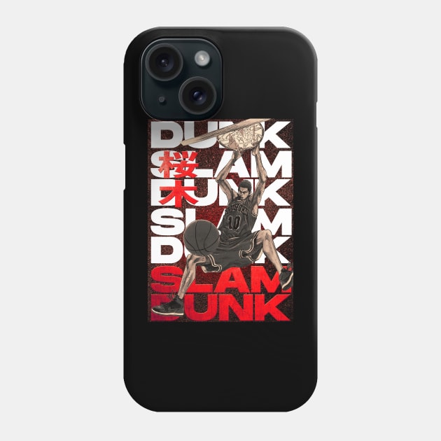 Hanamichi Sakuragi - Slam Dunk Phone Case by CentuStore