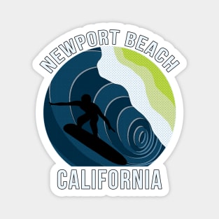 Newport Beach California Magnet