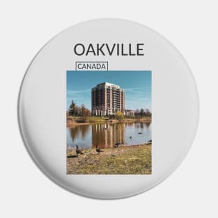 Oakville Ontario Canada Souvenir Present Gift for Canadian T-shirt Apparel Mug Notebook Tote Pillow Sticker Magnet Pin