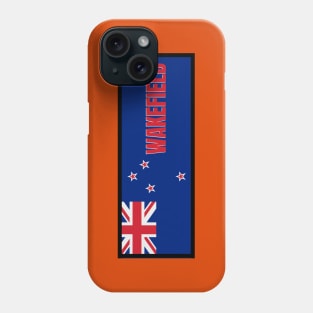 Wakefield City in New Zealand Flag Phone Case