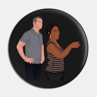 Bobby & Athena | 911 Pin