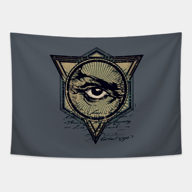 The Eye-Catcher Tapestry by ddtk