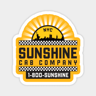 Sunshine Cab Company Magnet