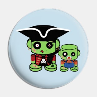 La & El Duende O'BABYBOT Toy Robot Pin