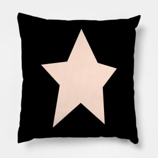 Star 2 Peach Fuzz Pantone Color of the Year 2024 Pillow