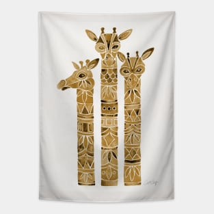 Giraffe Sepia Tapestry