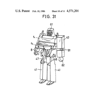 G1 Megatron Patent T-Shirt