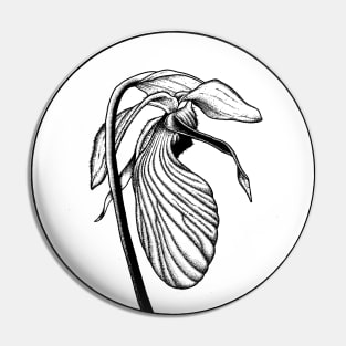 Lady Slipper Pin