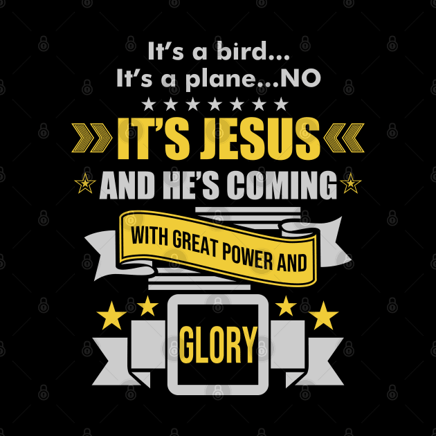 It's a Bird..It's a Plane..It's Jesus by CalledandChosenApparel