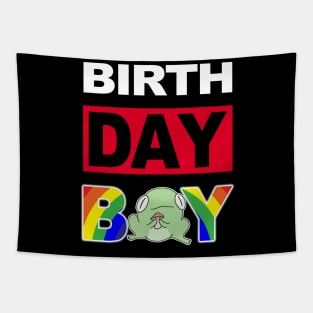 Birth Day Boy Tapestry