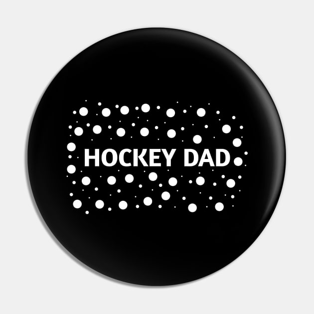 Hockey dad , Gift for Hockey players Pin by BlackMeme94