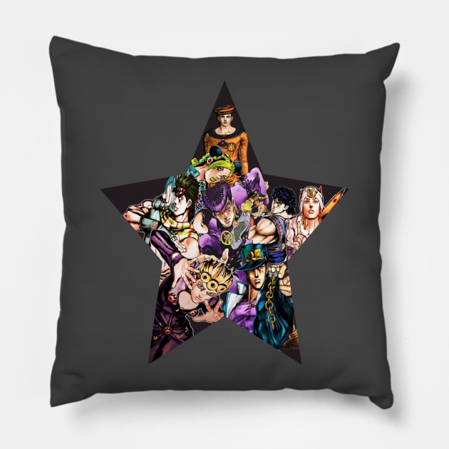 Jojo's Bizarre adventure Pillow by Saitama67