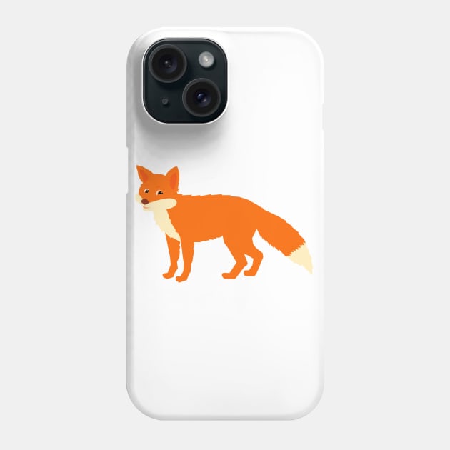 Cute fox Phone Case by Farhad