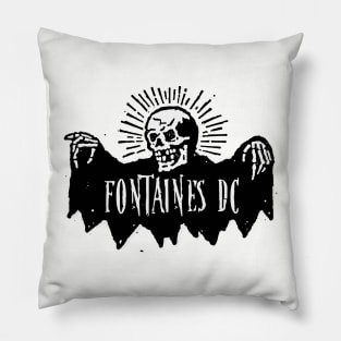 fontaines skeleton skull Pillow