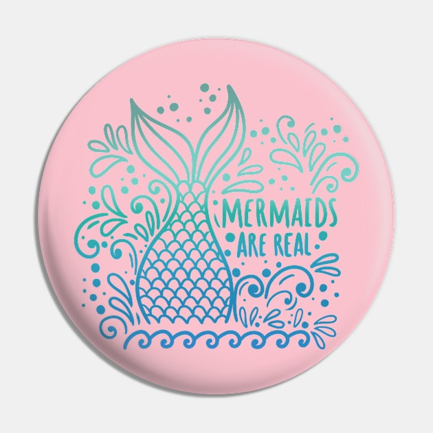 Mermaids are real green and blue Pin by SpicyNoodle