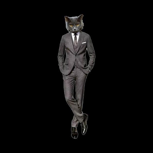 Business cat by d1a2n3i4l5