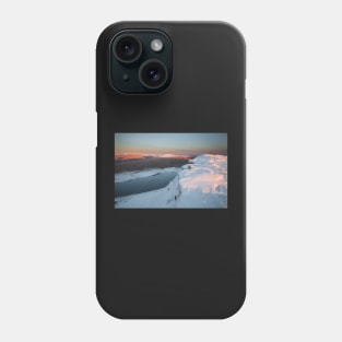 Llyn y Fan Fawr from Fan Brycheiniog, Carmarthen Fan, Brecon Beacons National Park, Wales Phone Case