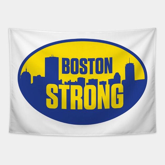 Boston Strong Tapestry by RunnersRoar